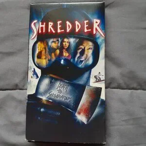 MGM | Media | Shredder 203 Vhs Snowboard Winter Slasher